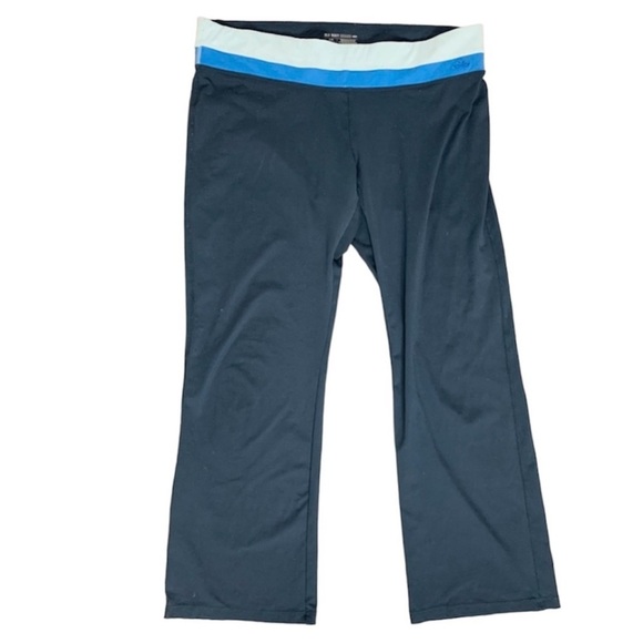 Y2k 2000s Old Navy Women's Leggings Pant Capri Y2k Straight Leg Activewear Large - Picture 1 of 5